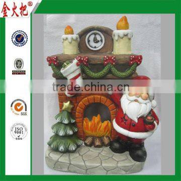 2014 High Quality New Design magnesium oxide christmas snowball with deer /santa/snowman