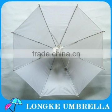 12 inch white hat umbrella head umbrella