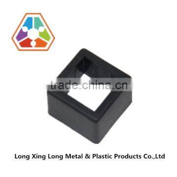 OEM 25*25*20*20mm Black 1 inch Square PP Tube Protector/Cable protector