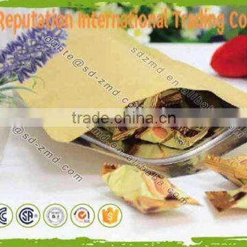 High Quality Custom Printed Stand up Brown Kraft Food Packaging Paper Bags With Window photo-2