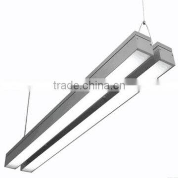 square shape strong lumen hang hanging suspending led linear batten tube linear panel light