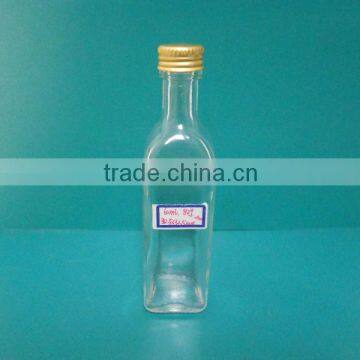 60ml mini glass olive oil bottle