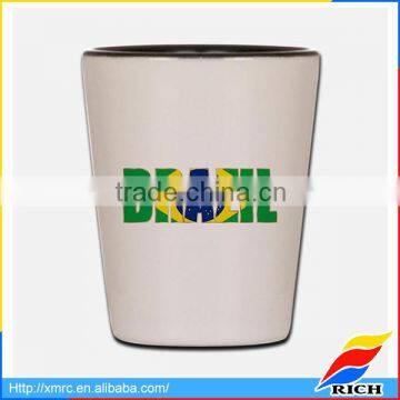 Pretty discount mini mug customize shot glass with logo