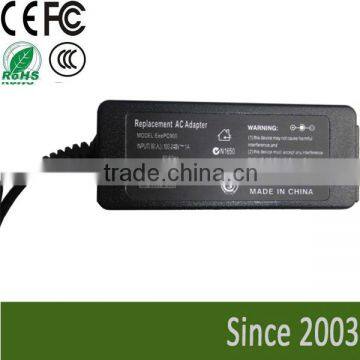 Notebook charger factory fit Asus 12v 3a,EEE PC 1000 1000H 1000HA 1000HD