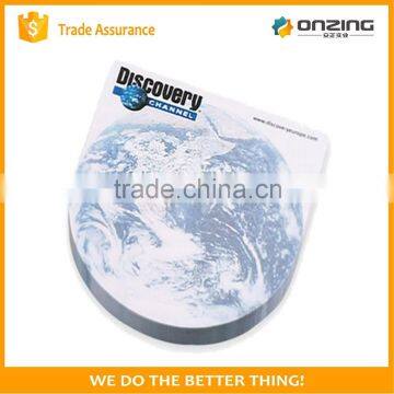 Die Cut Shape Custom Printing Round Sticky Note Pad photo-2