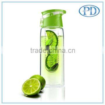 2016 amazon hot sell fruit juice water bottle 4 colors Infuser Water Bottles