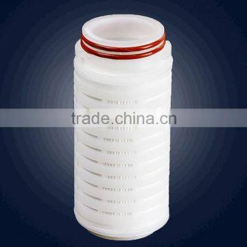 Polypropylene inkjet filter Industrial Pleated water filter cartridge