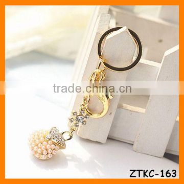 2014 Elegant pearl Purse Key Chain, Gift Bag Pendant ZTKC-163