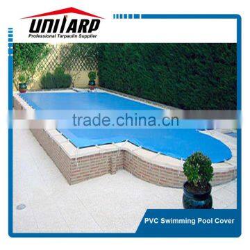 PVC inflatable rain proof large swimming pool cover