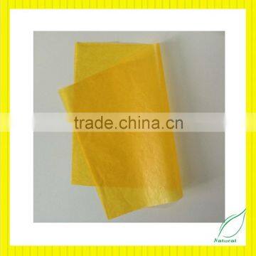 professional food wrapping paper supplier of 23g yellow glassine paper