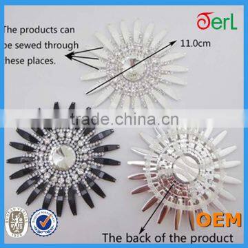 New Design! Flower Rhinestone Crystal Ornaments for Wedding Dresses photo-6