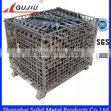 Welding Mesh Wire Basket for Warehouse Storage photo-6