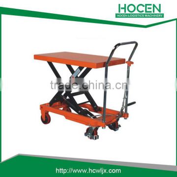 Foot Pump Hydraulic Manual PT800A-HC scissor car lift table