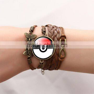 Wholesale Personalized Pokeball Bracelet