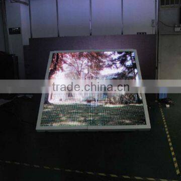 P10 double faces outdoor sreen, double side led advertising board