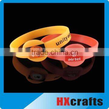 2016 new design rubber Wristband Band fashion silicone Bracelet