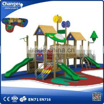 wholesale plastic composite kids outdoor playground wood