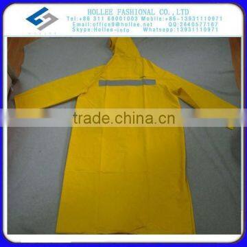 VS1004 0.32mm heavy duty pvc polyester rainsuit