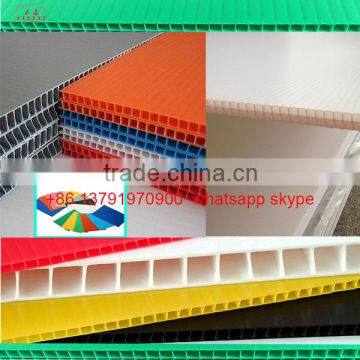 4x8 advertising pp hollow sheet