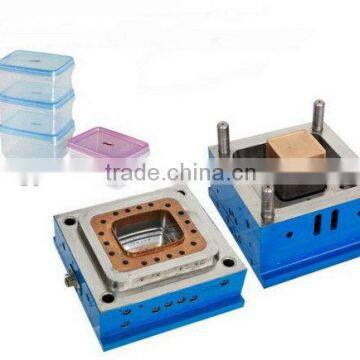 China supplier manufacture hot sale promotion food storage box mould in various size