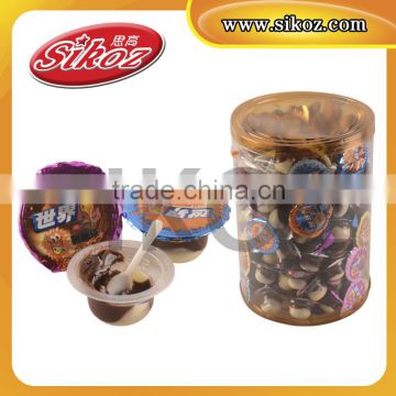 SK-Q225 small chocolate cup in jar