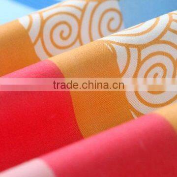 China manufacturer high quality of 100% cotton printed fabric for bedsheet