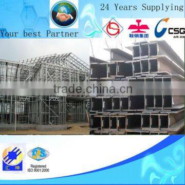 Q235/SS400 construction heb steel beams