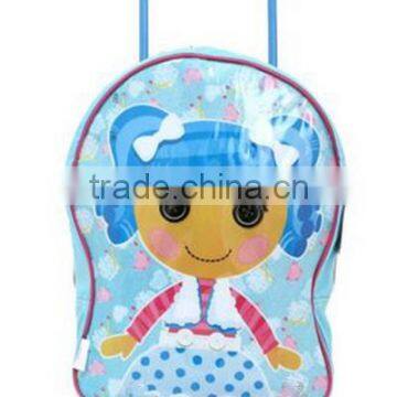 Kids Trolley Bag &Children Travel Trolley Luggage Blue Roller Bag