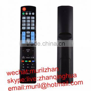 High Quality ZF Black 46 Keys lcd tv universal remote control for LG customized