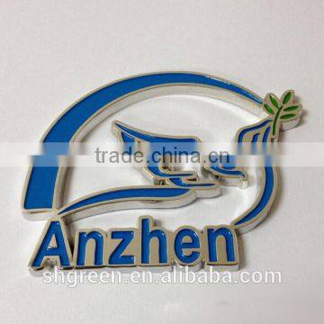 Chic Shiny Golden Metal Swing Tag for Plastic Product photo-4