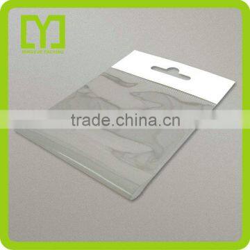 YiWu unique design carboard header self-adhesive opp cello bags