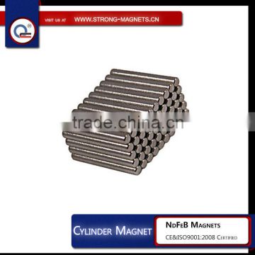 Neodymium radial cylinder magnet