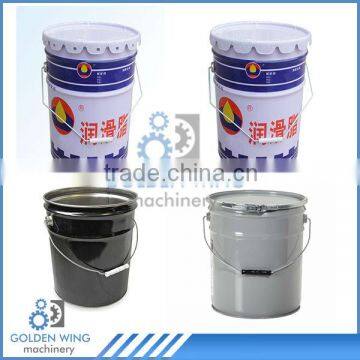 5 gallon Paint Tin Can Pail Bucket Making Machine Production Line