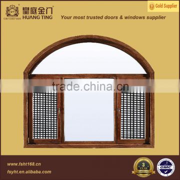 High-end casement style aluminum wood swing windows