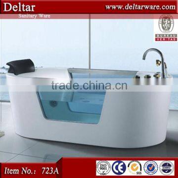 5 star Hotel Acrylic Bathtub , Top standard Acrylic Massage Bathtub for hotel tub