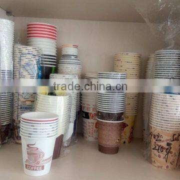 All sizes single wall paper cups in good quality made of 100% food grade paper