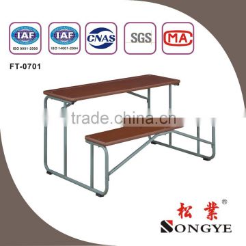 SONGYE Good quality cheap school furniture modern double school desk and bench,Africa hot design