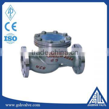 Hot sell cast steel flange lifting vertical type check valve