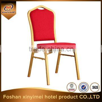 heavy duty factory wholesale modern stacking metal banquet chair