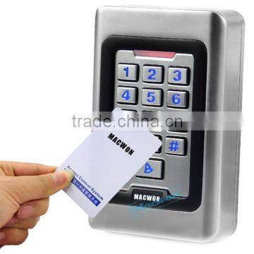 Standalone access control system for apartment 125KHZ proximity card reader