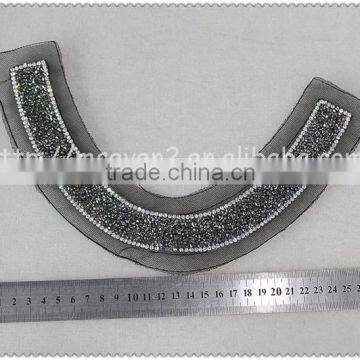 Popular Hot Fix Rhinestone Collar/fancy Rhinestone Collars for Garment photo-2