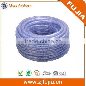 3/8'' all size PVC water hose clear fiber reinforced plastic hose