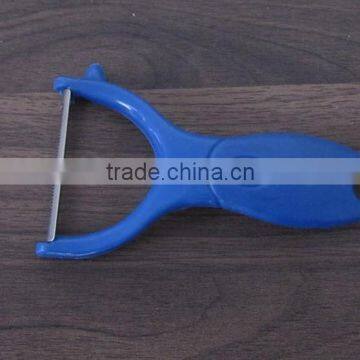 Creative Home Plane Scraping Fruit Plastic Handle Planing Smile Kitchen Supplies Household Goods Kitchen Peeler P29 photo-2