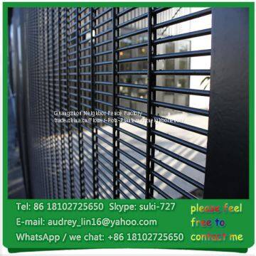 PVC coated high security anti-climb 358 welded wire mesh fence for sale