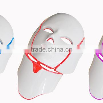 PDT LED Mask!! Skin Rejuvenation 3 Led Light For Skin Care Colors LED Facial Mask With Teaching Video Red Led Light Therapy Skin