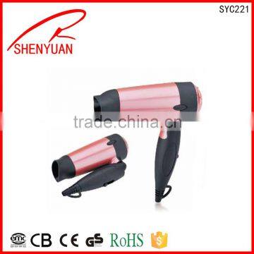 Fashion hot Travel dc motor salon hair dryer fast drying hair Electric tools home use CE/RoHS