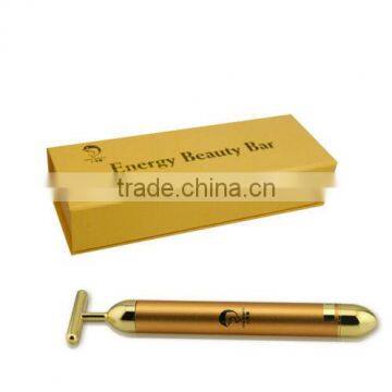 24K Gold Beauty Bar, Facial Roller Anti-aging Massager photo-4