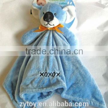 Soft animal shape baby muslin blanket