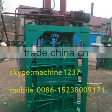 Factory hydraulic rice straw baler, wheat straw baler, straw packing bagging machine