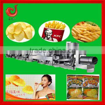 small scale potato production line/potato chips production line